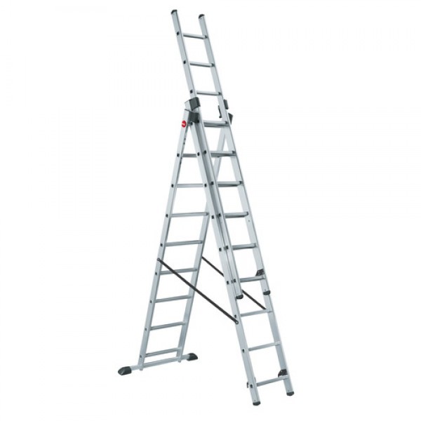 Лестница Алюмет алюминевая 3х11 7м